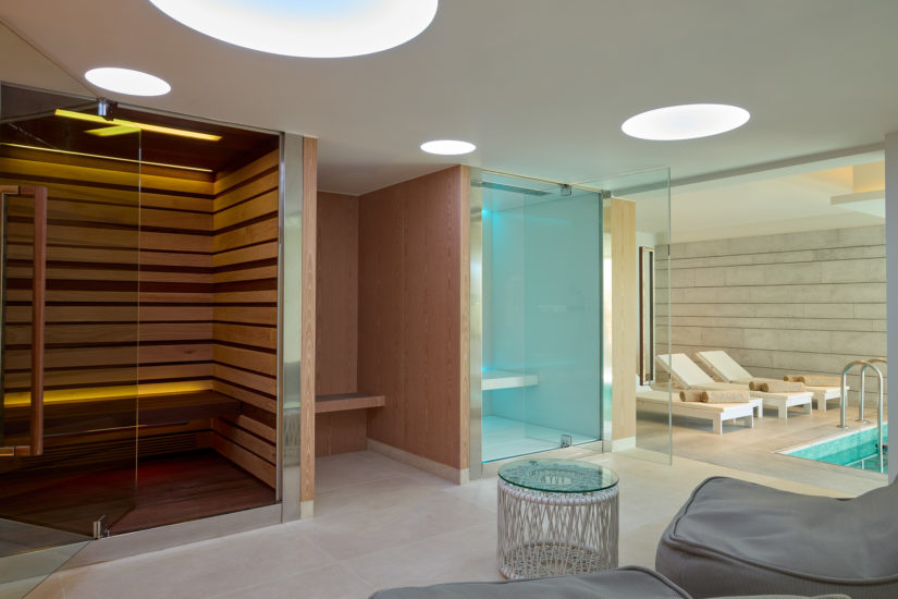In-Suite Spa treatments area in the Mansion